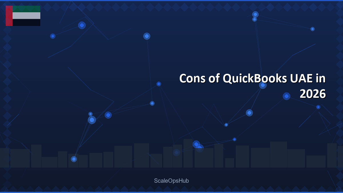 Cons of QuickBooks UAE in 2026
